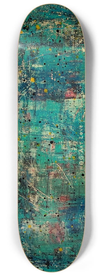 OG Art Love "Repo" Custom Skateboard 8-1/4 Skateboard Deck