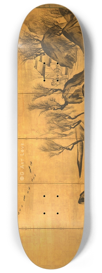 OG Art Love - Nagasawa Rosetsu 1795 8-1/4 Skateboard Deck