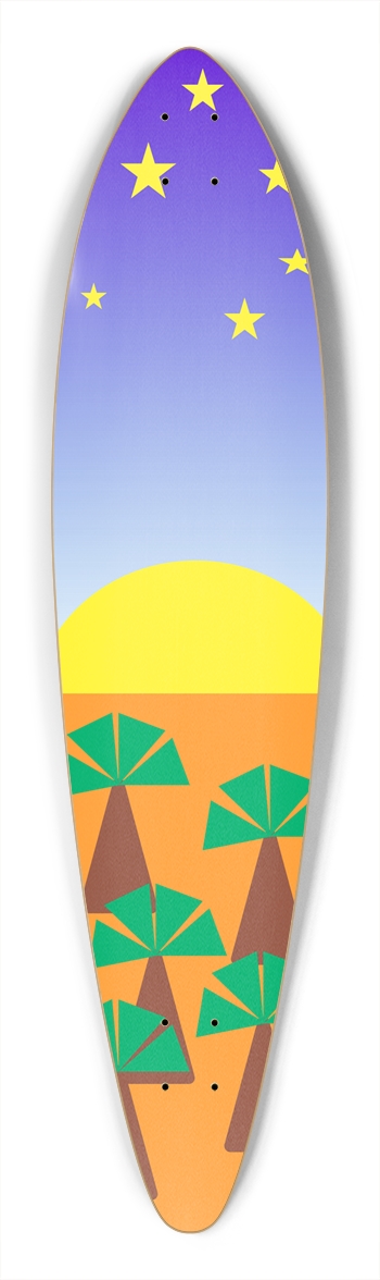Custom Longboard Pintail Longboard