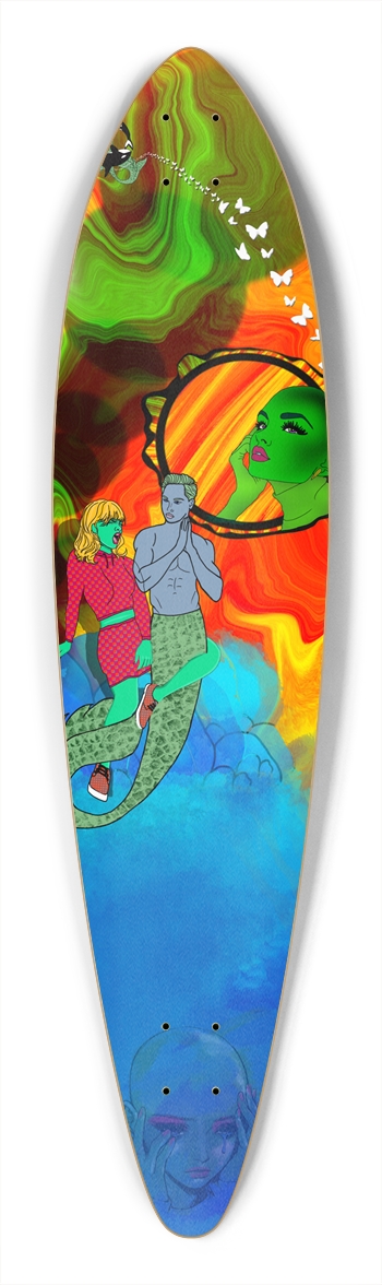Mystic Ocean Guardians Pintail Longboard