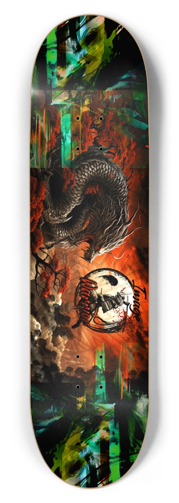 Chaos Dragon 8-1/2 Skateboard Deck