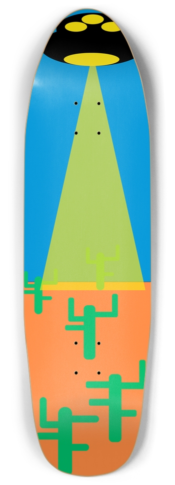 Custom Skateboard Punk Nose Shape