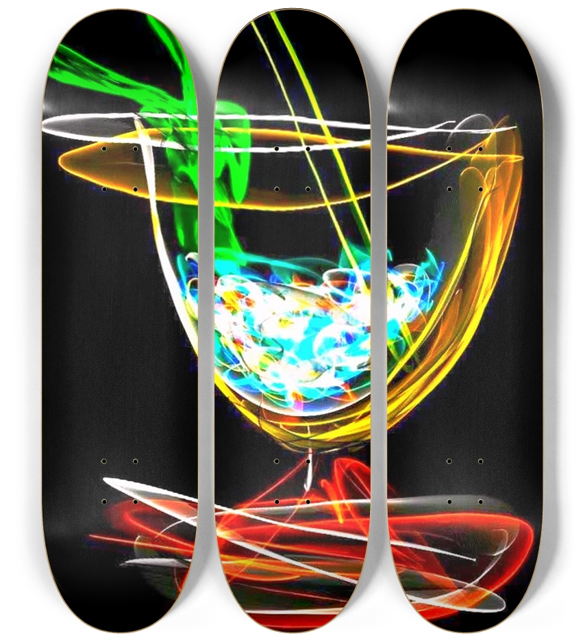 Shaken not stirred  3 Deck Wall Series