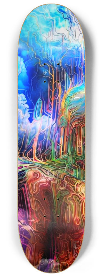Letting go #1 8-1/4 Skateboard Deck