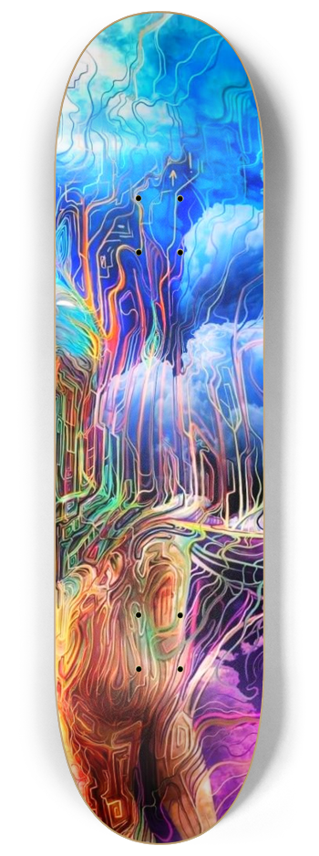 Letting go #2 8-1/4 Skateboard Deck
