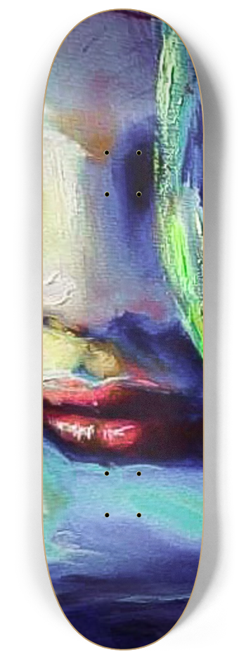 Thinking  #2 8-1/4 Skateboard Deck