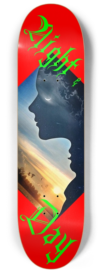 Night & Day 8-1/4 Skateboard Deck