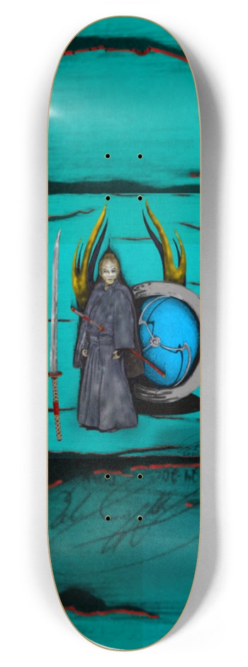 Samurai 7-7/8 Skateboard Deck