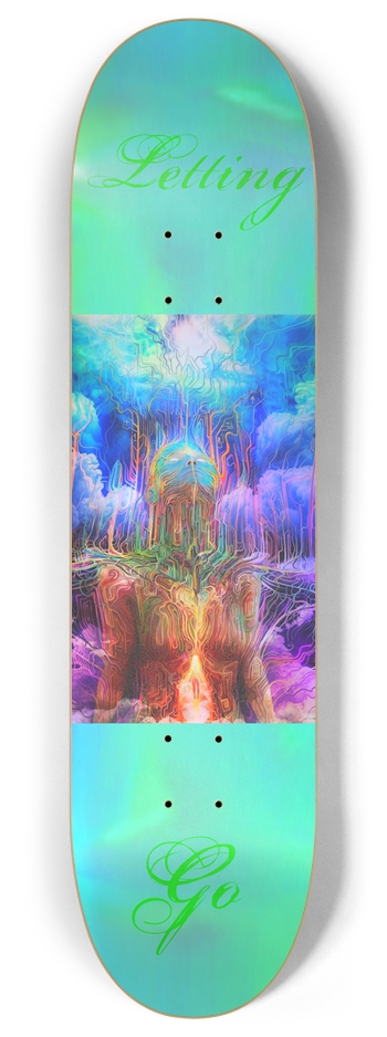 Letting Go  8 Inch Skateboard Deck