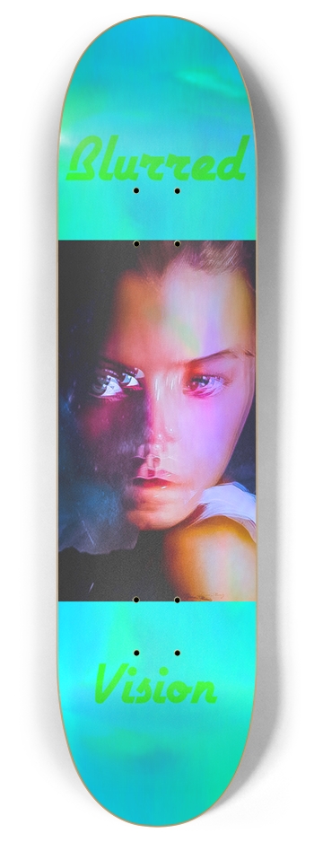 Blurred Vision  8 Inch Skateboard Deck