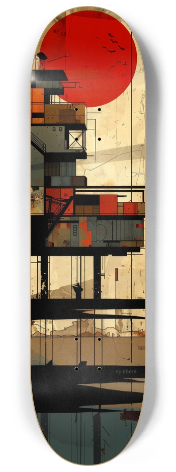 Kai Land Skateboard 8-1/4 Skateboard Deck