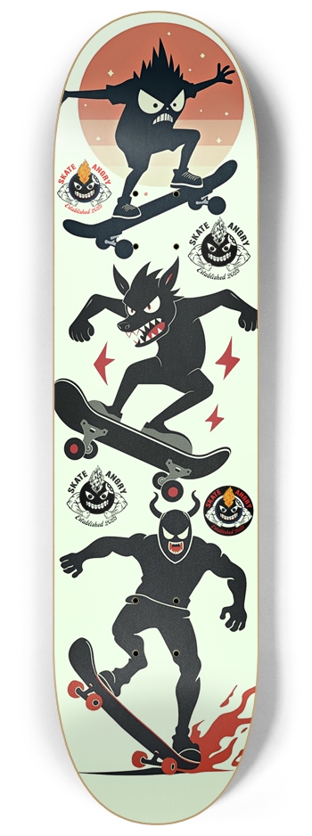 skaters unite 8-1/4 Skateboard Deck