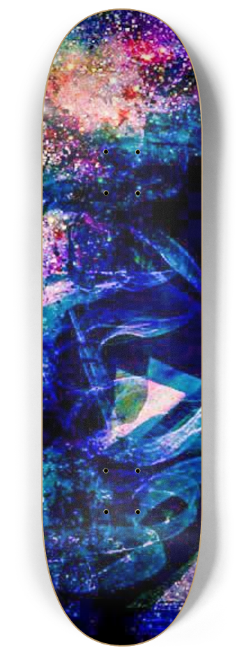 Overwhelmed  #2 8-1/4 Skateboard Deck