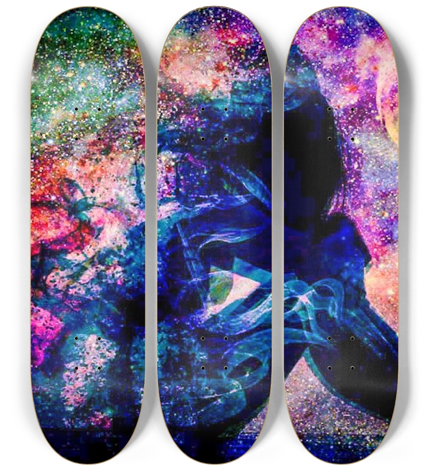 Overwhelmed  3 Deck Wall Series