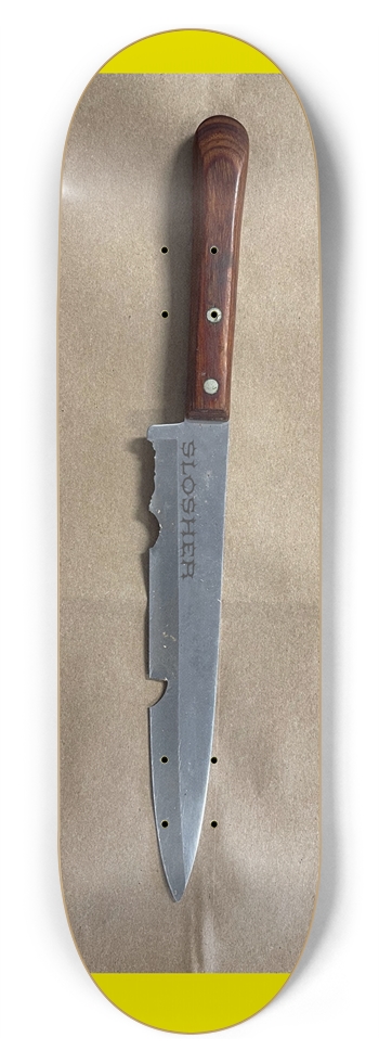 SLOSHER punk knife 8-3/4 Inch Skateboard