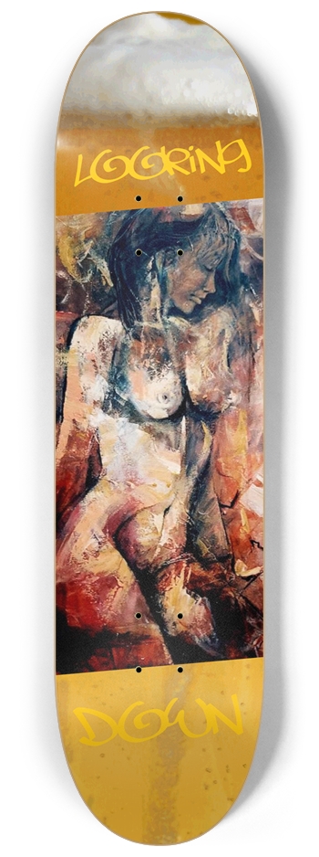 Looking Down  8-1/4 Skateboard Deck