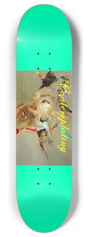 Contemplating 8 Inch Skateboard Deck