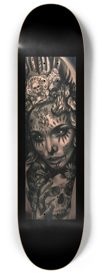 Rose  8-1/4 Skateboard Deck