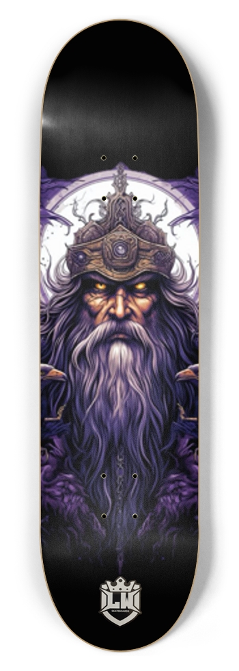 8-1/2 Skateboard Deck with Custom Graphic