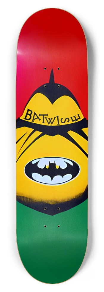 BATWISE BAMBOO BAT BOY Deck 01 8-3/4 Inch Skateboard
