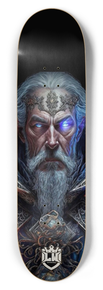 8-1/2 Skateboard Deck with Custom Graphic