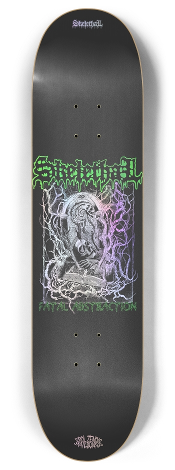 EROL ZENDIS - BAND SERIES - SKELETHAL (Holo) 8 Inch Skateboard Deck