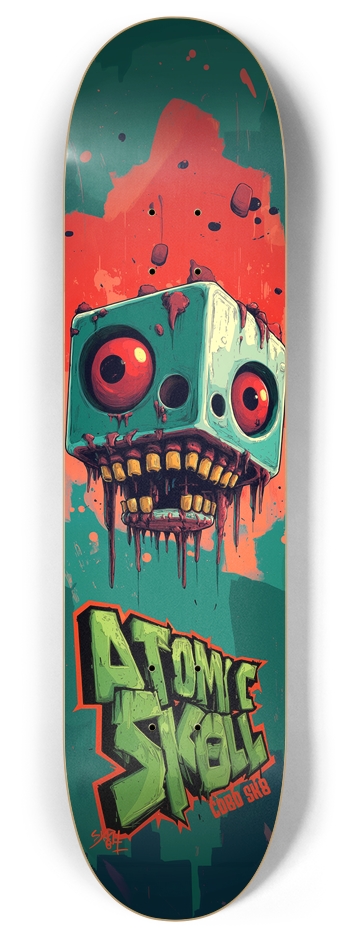 Atomic SK8LL Custom Skateboard 8 Inch Skateboard Deck