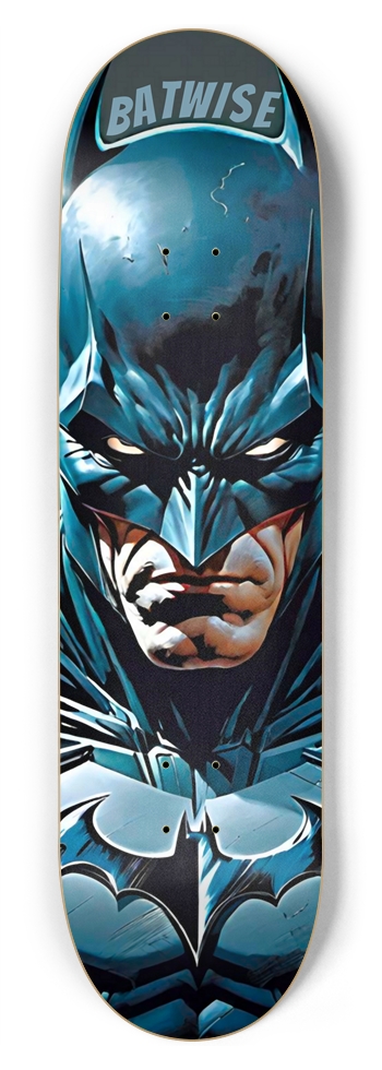 BATWISE BAMBOO Grim Bat Deck 01 8-3/4 Inch Skateboard