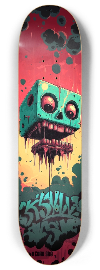 Volcanic SK8LL Custom Skateboard 8 Inch Skateboard Deck