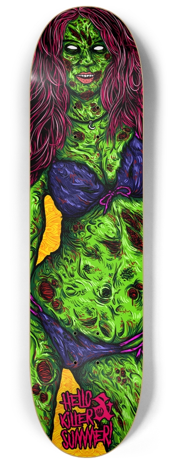 Hello Killer Summer 8-1/4 Skateboard Deck