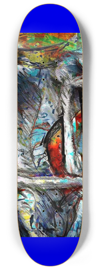 Had Enough  #2 8-1/4 Skateboard Deck