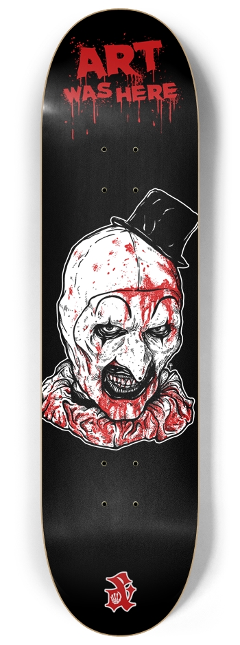 Art was here 8-1/4 Skateboard Deck