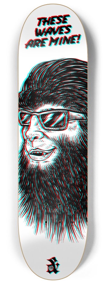 Teen Wolf 8-1/4 Skateboard Deck