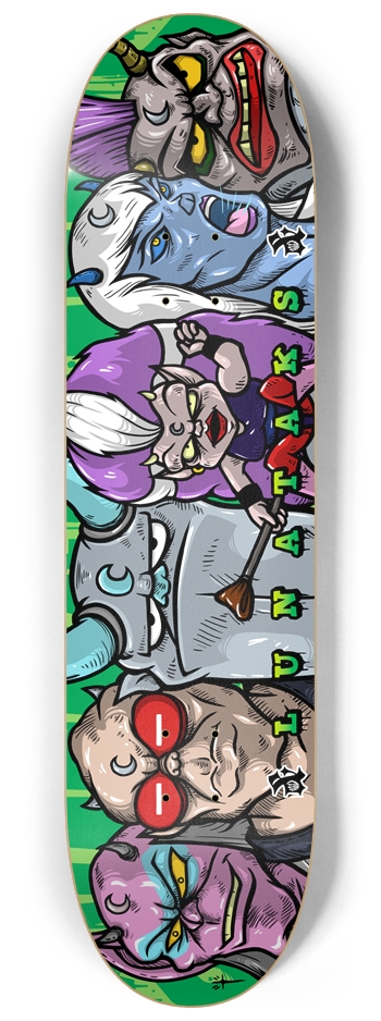Lunataks 8-1/4 Skateboard Deck