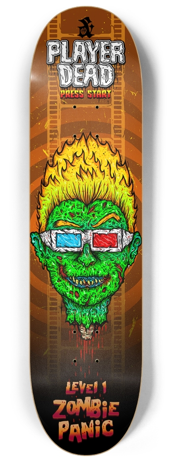 Zeke ate neighbors 8-1/4 Skateboard Deck