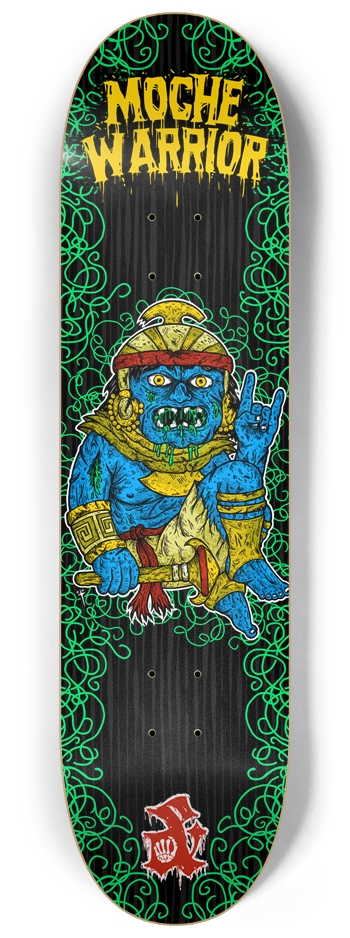 Mochica Warrior 8-1/4 Skateboard Deck