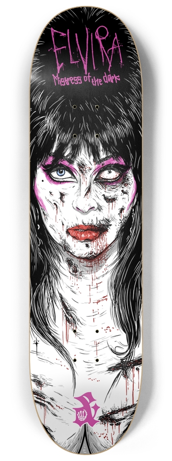 Elvira 8-1/4 Skateboard Deck