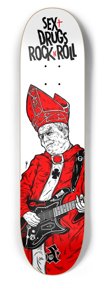 Pope Rock Star 7-3/4 Skateboard Deck
