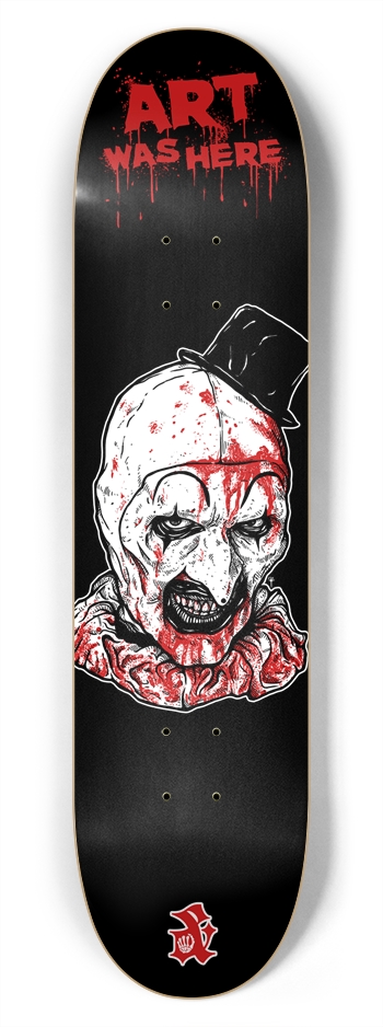 Art was here 7-3/4 Skateboard Deck