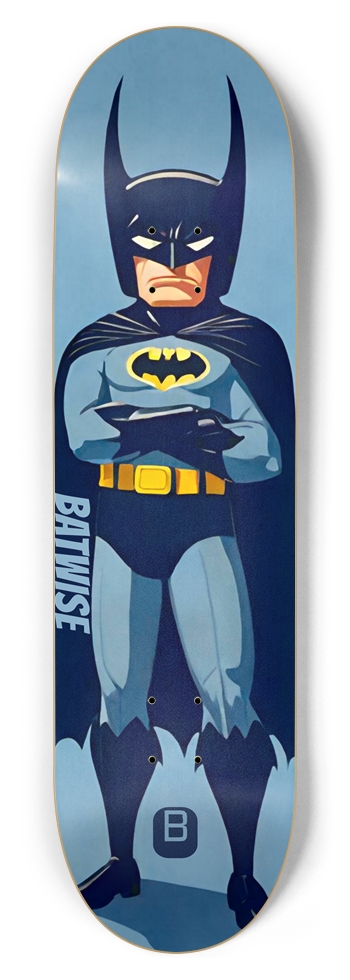 BATWISE BAMBOO Lil Bat Deck 01 8-3/4 Inch Skateboard