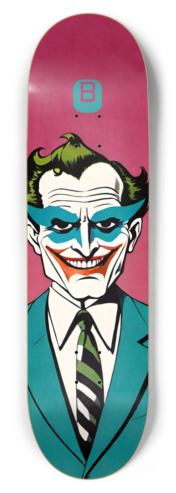 BATWISE BAMBOO Jokester Trap 01 8-3/4 Inch Skateboard