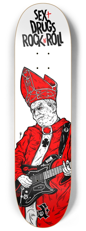 Pope Rock Star 8-1/4 Skateboard Deck