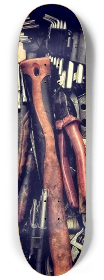 Toolbox  #2 8-1/4 Skateboard Deck