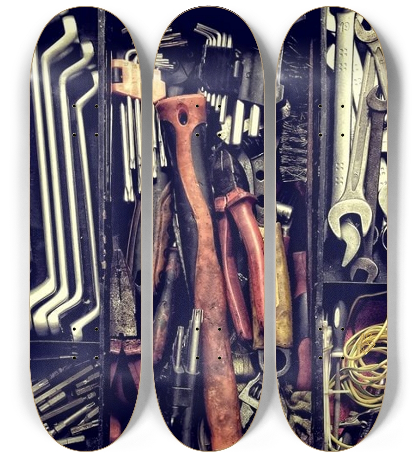 Toolbox  3 Deck Wall Series