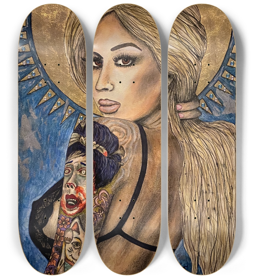 La Alacrán 3 Deck Wall Series