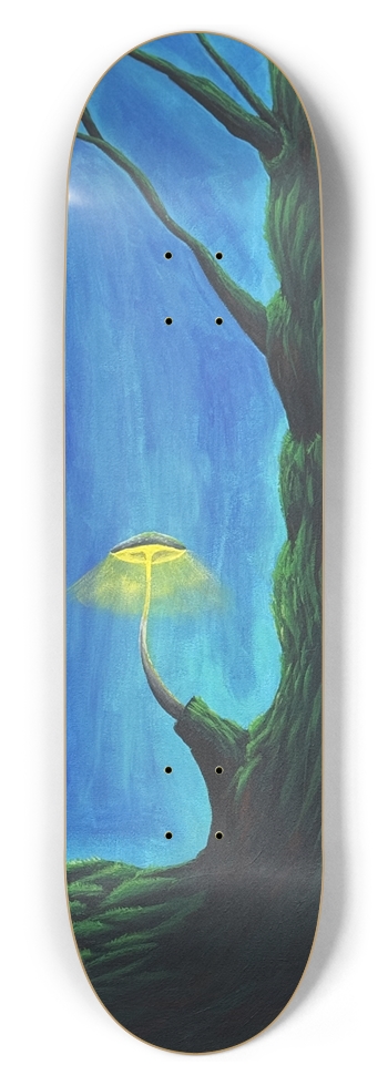 Glowshroom 1 8-1/2 Skateboard Deck