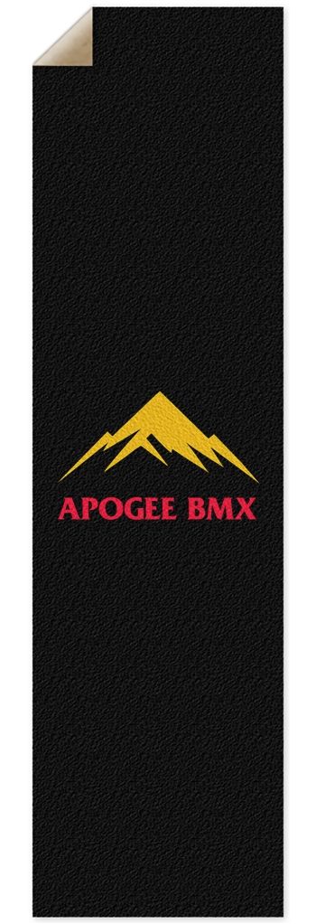Apogee "peak" Logo Griptape (shredder sized) 10 x 36 Inch Griptape