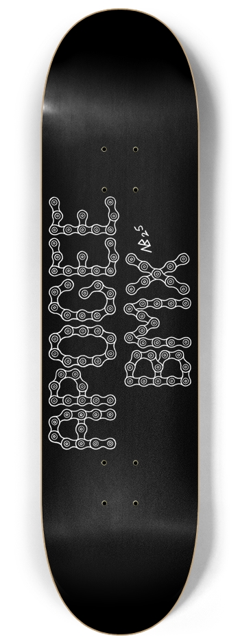 Apogee "half-link" Logo Skateboard 8-1/4 Skateboard Deck