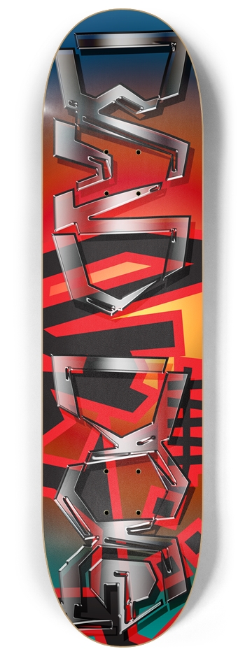 Bad Dog Board Kamikaze 8-1/4 Skateboard Deck