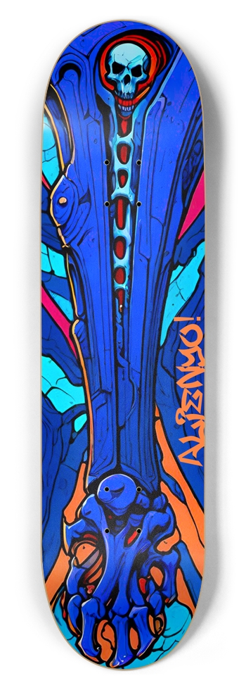 ALIEN YO Bone 01 Deck 8-1/2 Skateboard Deck